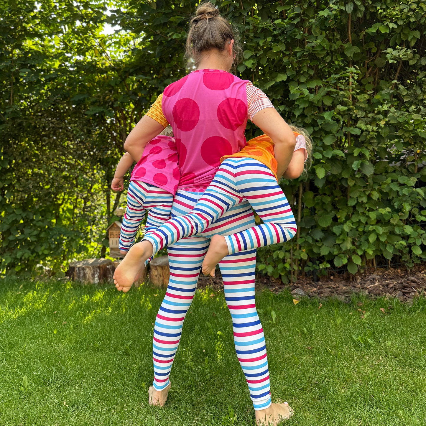 LEGÍNY NA JÓGU S RŮŽOVÝM MEDVÍDKEM