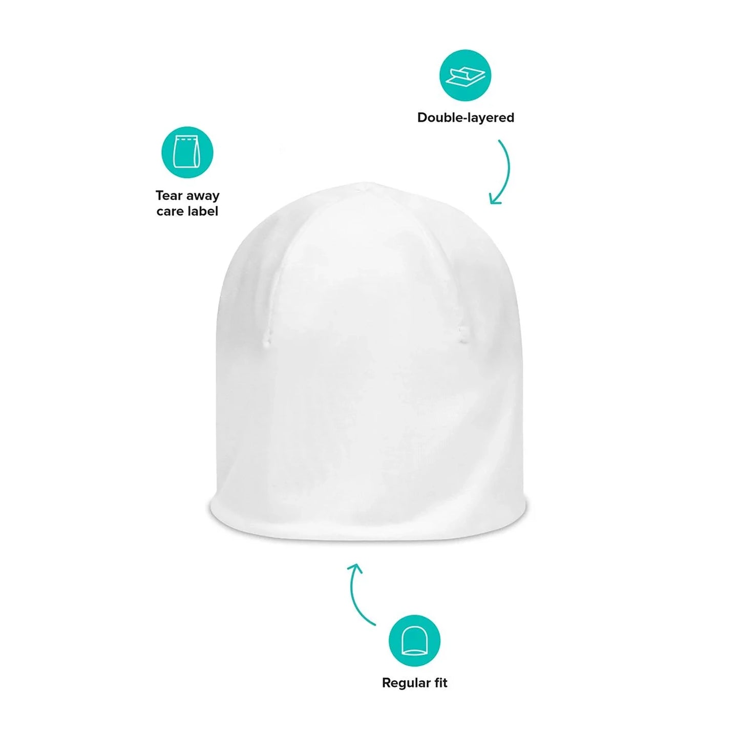 ČEPICE S RŮŽOVÝM MEDVÍDKEM