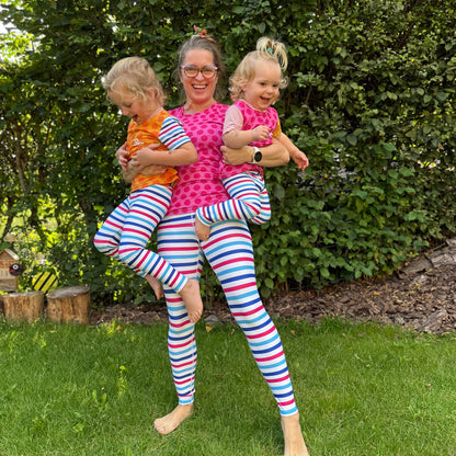  LEGÍNY NA JÓGU S RŮŽOVÝM MEDVÍDKEM