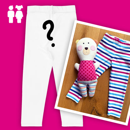 DĚTSKÉ LEGÍNY S MOTIVEM HRAČKY (2-7 LET)